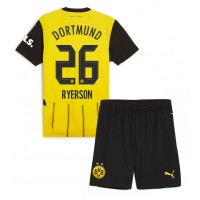 Borussia Dortmund Julian Ryerson #26 Replica Home Minikit 2024-25 Short Sleeve (+ pants)